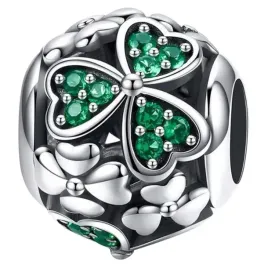 charms-koniczynka-srebro-925-koniczyna-zielona-koralik-zawieszka-szczescie