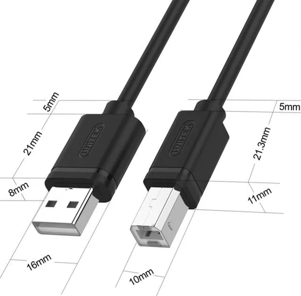 unitek-usb-b-2-0m-czarny-kod-producenta-y-c4001gbk
