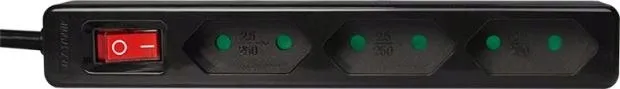 logilink-3-gniazda-1-5m-czarna