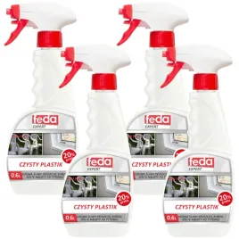 feda-expert-czysty-plastik-plyn-h-71-06l-plyn-do-mycia-plastiku-4-sztuki