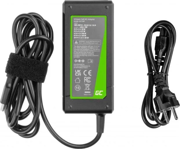green-cell-usb-c-65w-napiecie-wyjsciowe-20-v