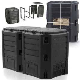 kompostownik-modulowy-800l-czarny-mrozoodporny-z-wentylacja-i-klapami