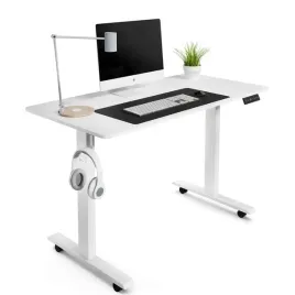 biurko-gamingowe-elektryczne-skladane-regulacja-wysokosci-podnoszone-biale
