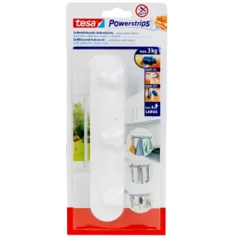 tesa-wieszak-listwa-3-haczyki-biala-samoprzylepna-udzwig-3kg-58094-00000-20