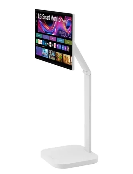 LG Smart Monitor Swing 32U889SA 31,5" 4K IPS 60Hz 5ms Dotykowy Podstawa na kółkach