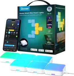 govee-smart-mini-panel-lights-10-pack-oswietlenie-led-rgbic-wi-fi-bt