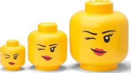pojemniki-lego-glowa-dziewczynka-oczko-duza-mala-mini-zestaw-3szt