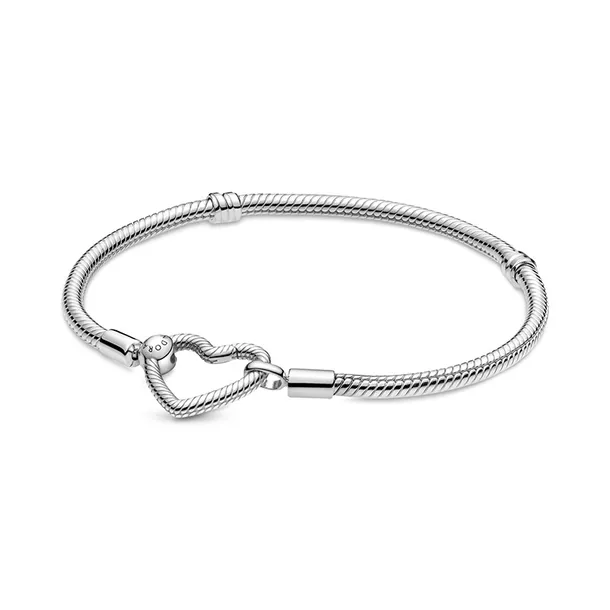 Bransoletka Pandora Moments - Z sercem 599539C00 20 cm