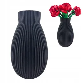 linea-czarny-wazon-do-kwiatow-lego-icons-botanicals-suszone-kompozycje