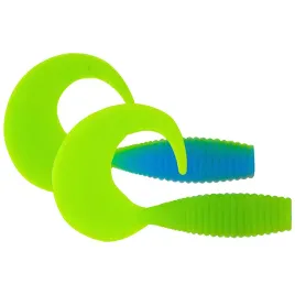 guma-twister-curlypup-5cm-blue-chartreuse-czosnek-na-pstraga-okonia-zestaw