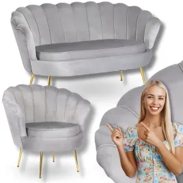 zestaw-szary-sofa-i-fotel-muszelka-wypoczynkowy-glamour-zlote-akcenty