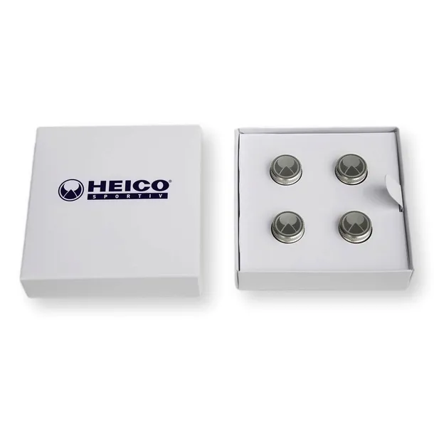 HEICO Volvo XC90 XC60 V90 V60 S90 S60 pokrętła nawiewów aluminiowe komplet