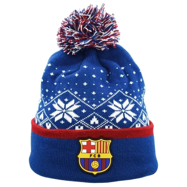 FC Barcelona czapka zimowa FCB Christmas Hat Junior 5004GNP OSFW