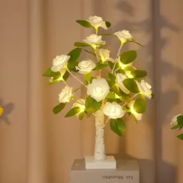 lampka-lampa-led-drzewko-roza-biale-liscie-roze-wesele-slub-prezent-kobiet