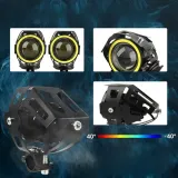 2x-halogeny-motocyklowe-lampy-reflektory-ring-led-3ccc-stan-nowy