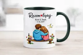 -kubek-personalizowany-bialy-z-zielonym-uchem-prezent-dla-zakochanych