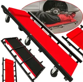lezanka-warsztatowa-wozek-6-kolowa-lezak-z-zaglowkiem-taboret-metalowa