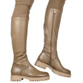 damskie-kozaki-na-grubej-podeszwie-potocki-12729-khaki-bezowe