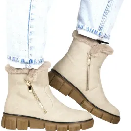 damskie-botki-sniegowce-9407-bezowe