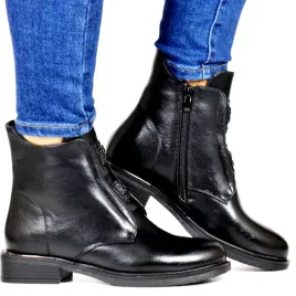 damskie-botki-na-plaskiej-podeszwie-evento-9400-czarne