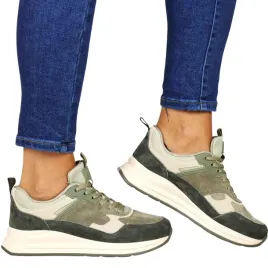 damskie-sneakersy-skorzane-niskie-polbuty-sportowe-sokolski-2hwj25-23-zielo