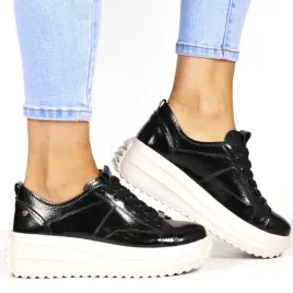 damskie-sneakersy-skorzane-na-grubej-podeszwie-filippo-6795-czarne