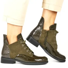 damskie-botki-na-plaskiej-podeszwie-vinceza-16477-zielone