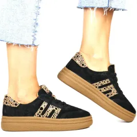 damskie-sneakersy-skorzane-filippoo-7114-czarne-leopard-panterka