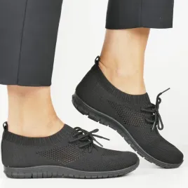 damskie-polbuty-sportowe-wiazane-siatki-news-1020-czarne