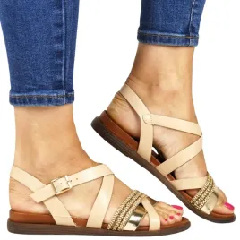 damskie-sandaly-na-plaskiej-podeszwie-sergio-leone-sk087h-nude-bezowe-zlote