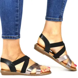 damskie-sandaly-gumki-na-plaskiej-podeszwie-vinceza-17380-srebrne