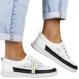 damskie-sneakersy-polbuty-sportowe-trampki-ze-skory-evento-4636-bialo-grana