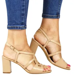 damskie-sandaly-na-slupku-sergio-leone-sk884-coffe