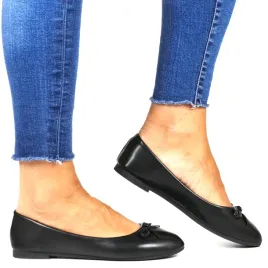 damskie-baleriny-z-wstazeczka-plaskie-cm-paris-8188-czarne-matowe