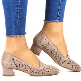 czolenka-azurowe-polbuty-na-niskim-obcasie-potocki-12393-khaki-zamszowe