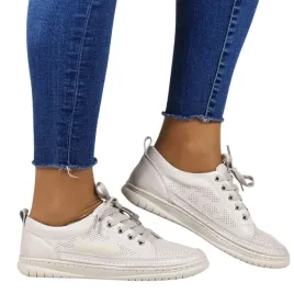 damskie-sneakersy-polbuty-sportowe-trampki-ze-skory-evento-4636-szare