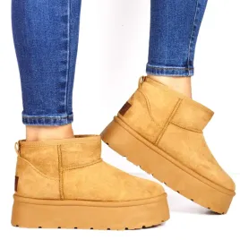 damskie-sniegowce-ocieplane-niskie-na-platformie-msmg-y001-4-camel-zamszowe