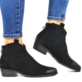 damskie-kowbojki-botki-na-plaskiej-podeszwie-potocki-12189-czarne-zamszowe