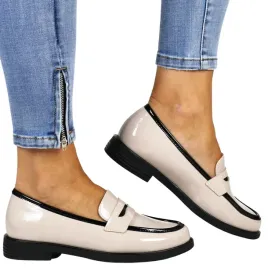 damskie-mokasyny-wsuwane-plaskie-z-czarnym-otokiem-potocki-12442-bezowe-lak