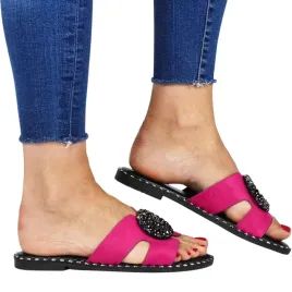 damskie-klapki-z-kamieniami-vinceza-17323-fuksja-rozowe