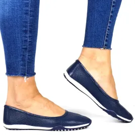 damskie-polbuty-sportowe-ze-skory-baleriny-filippo-3681-granatowe-licowe