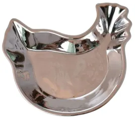 talerzyk-ceramiczny-kurka-srebrna-22x19x5-cm