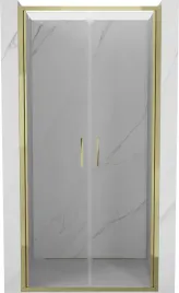 mexen-exo-drzwi-prysznicowe-podwojne-uchylne-120-cm-transparent-zlote-8
