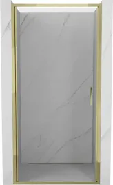 mexen-exo-drzwi-prysznicowe-uchylne-50-cm-transparent-zlote-817-050-000