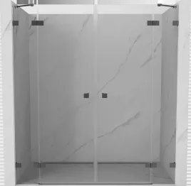 mexen-lunar-duo-drzwi-prysznicowe-uchylne-200-cm-transparent-gun-metal-