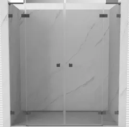 mexen-lunar-l-duo-drzwi-prysznicowe-uchylne-180-cm-transparent-gun-metal