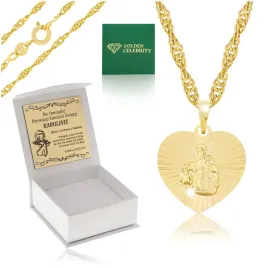 zloty-lancuszek-medalik-serce-jezusa-18k-prezent-na-komunie-chrzest-grawer