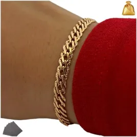 bransoletka-zlota-damska-rombo-18-cm-5mm-dla-przyjaciolki-zony-babci-corki