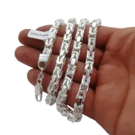 lancuszek-meski-srebro-splot-krolewski-proba-925-diamentowany-gruby-szeroki