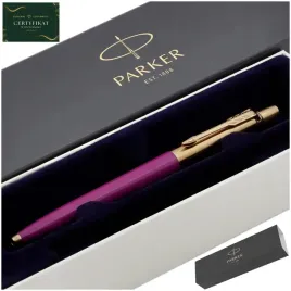 elegancki-zloty-dlugopis-parker-magenta-24-karaty-certyfikat-na-prezent